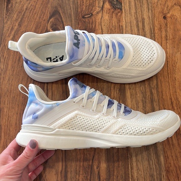 APL Techloom Tracer Pristine Slate Blue Purple Tie Dye Workout Shoe Gym Sneaker - Picture 3 of 11